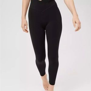 Aerie Offline Crossover Leggings Black - S - Excellent Condition